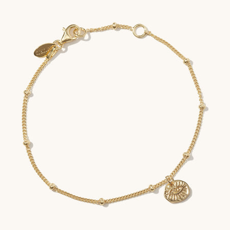 Evil Eye Bracelet Gold
